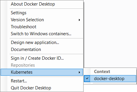Change Kubernetes Context